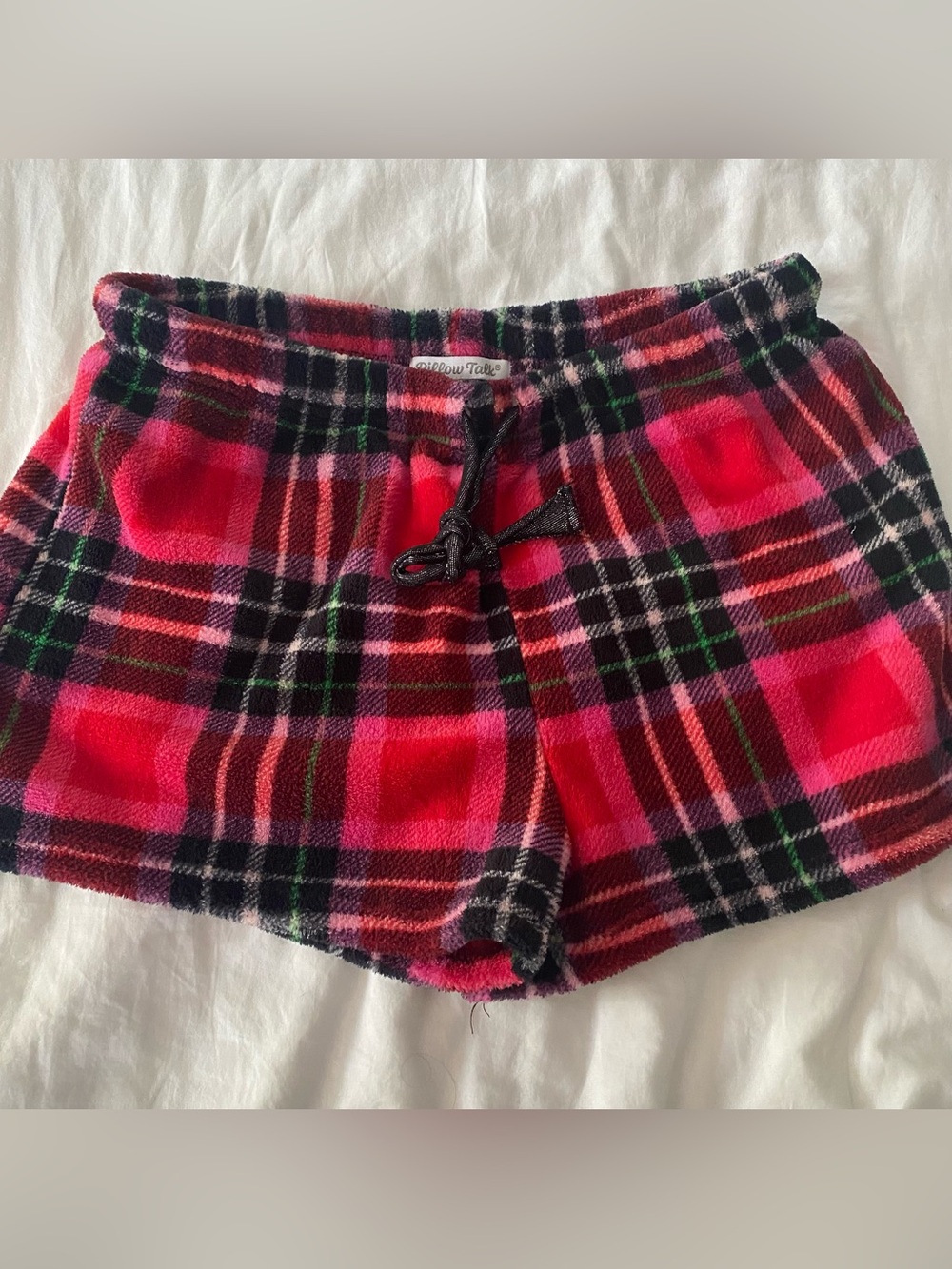 Pillow Talk Pajama Shorts Juniors L Lounge Cozy Drawstring Sleep Causal Soft 2”